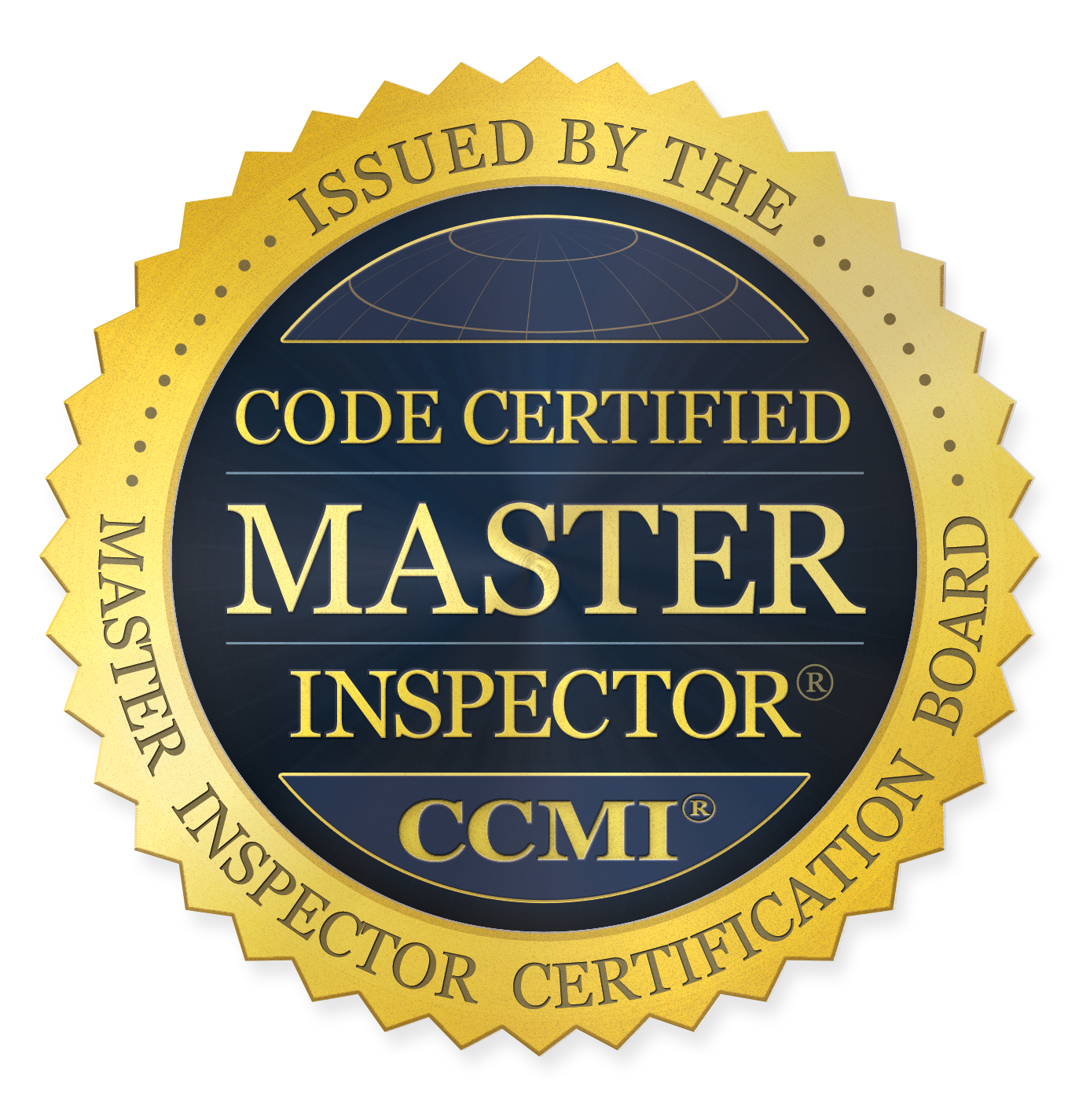 Code Certified Master Inspector badge