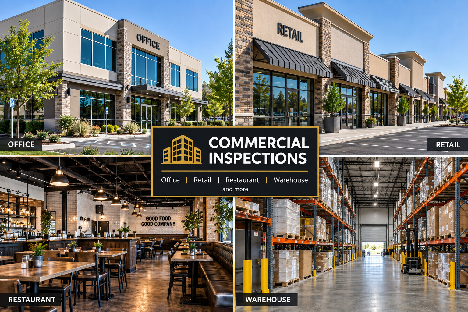 Commercial property inspection services in Southern California