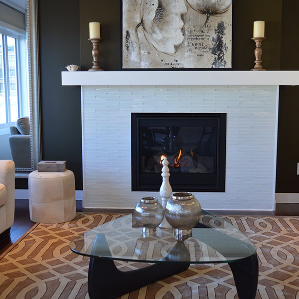 Fireplace and interior safety components evaluated during a home inspection